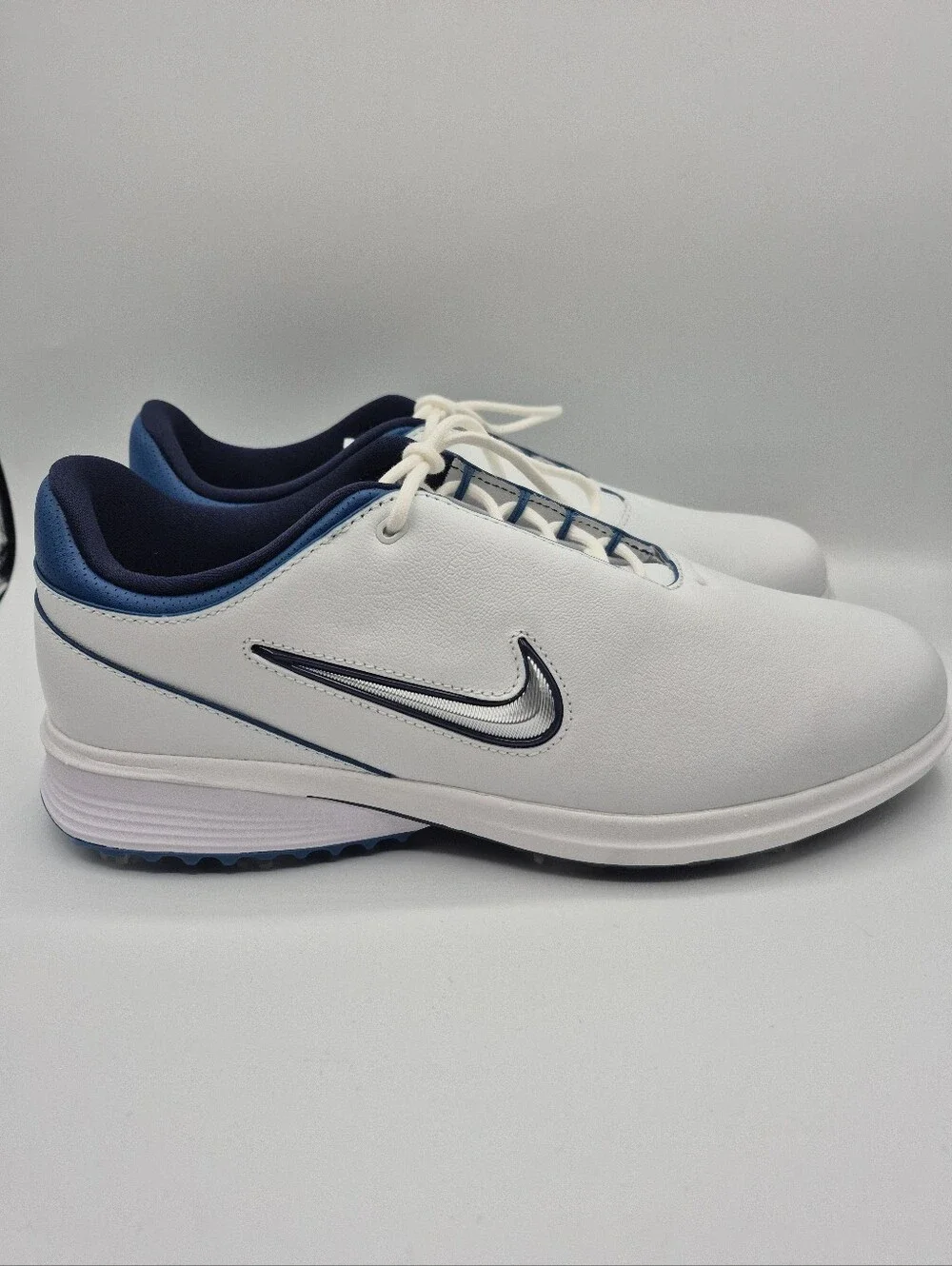 Nike Victory Tour 4 Summit White Blue Golf Shoes FZ4155-103 Men's Size 9.5